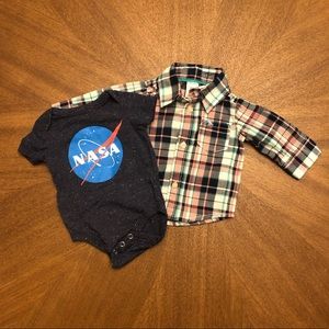 Newborn shirt “bundle”